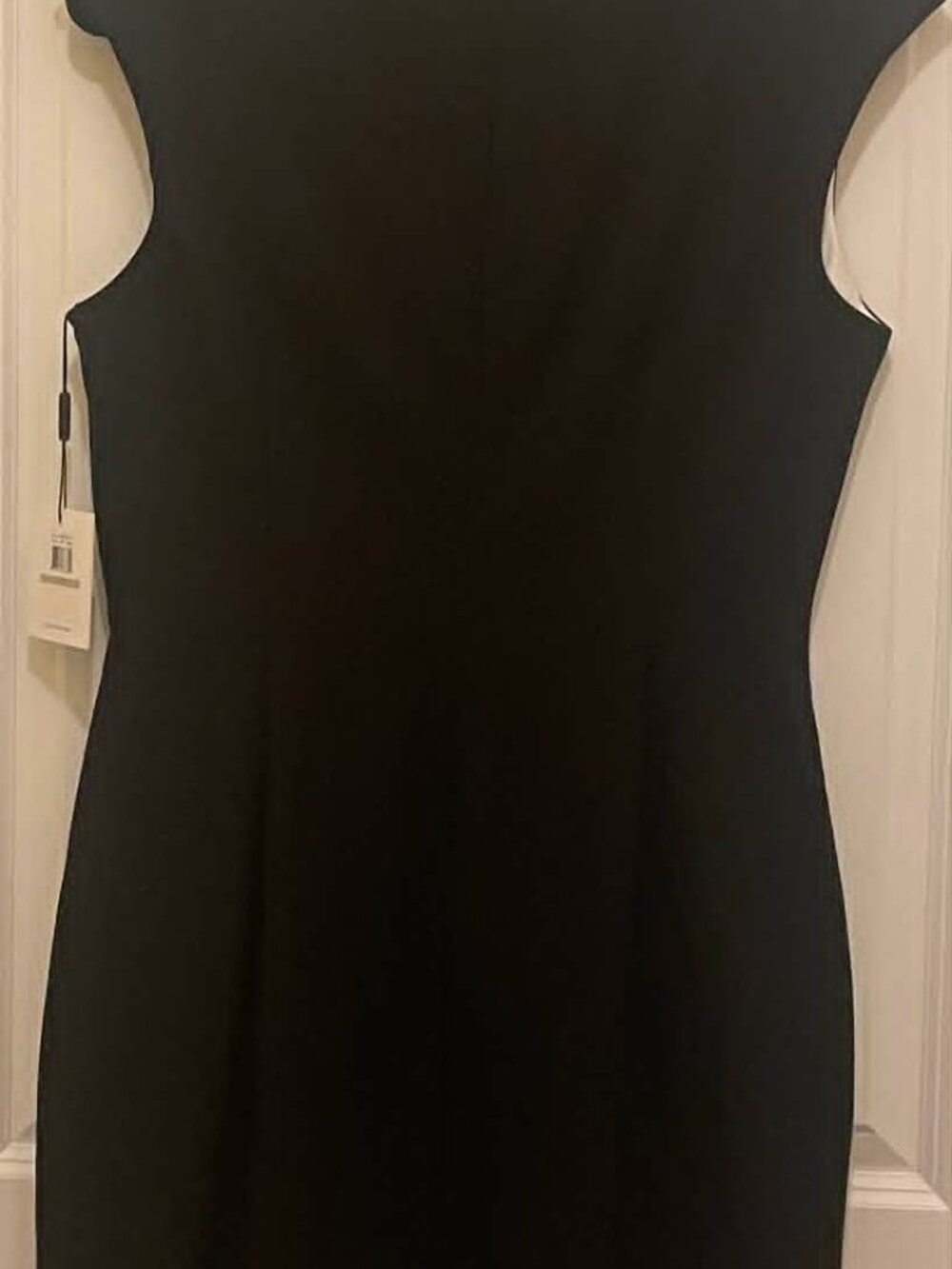 Women’s Calvin Klein NWT Black A-Line Dress, Size 12 - Picture 9 of 9